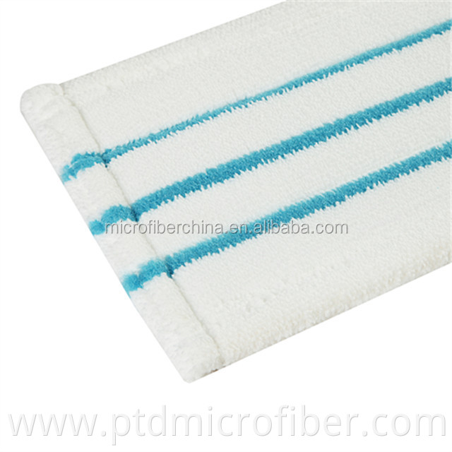 Microfiber scrubbing mop